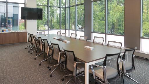 Conference room in Wentz Science Center